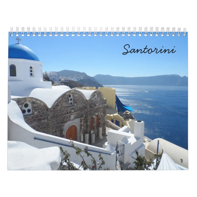 Santorini Kalender (Omslag)