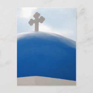 Santorini Kor i eftermiddagen Sol Vykort