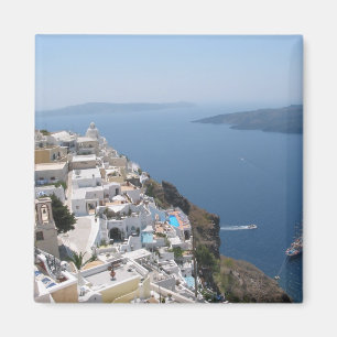 Santorini kylmagnet magnet