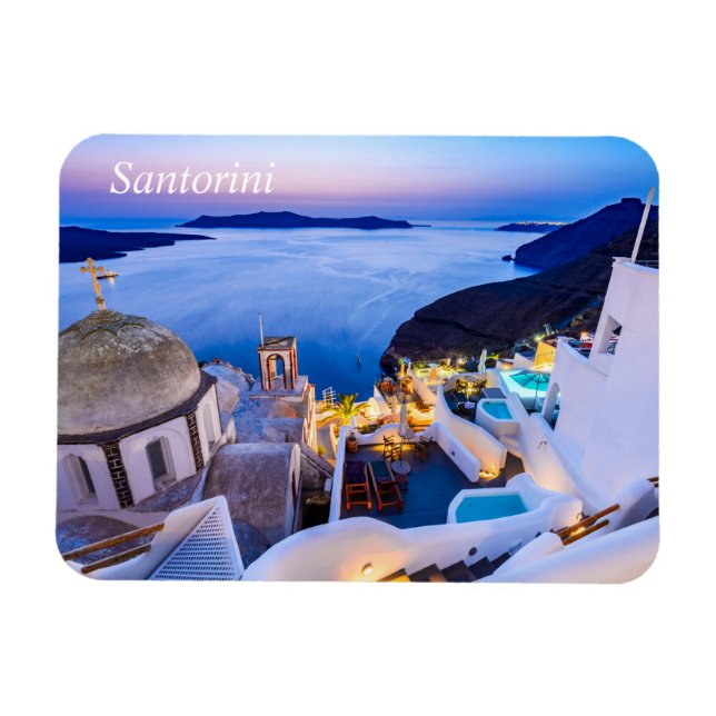 Santorini Magnet (Horisontell)