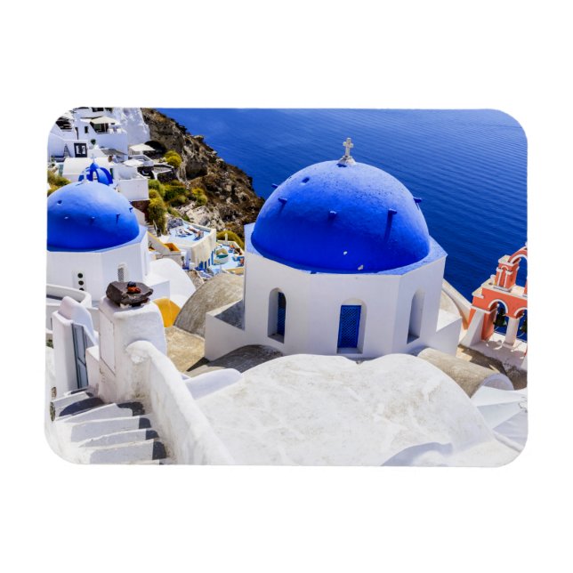Santorini Magnet (Horisontell)