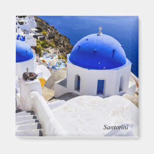 Santorini Magnet
