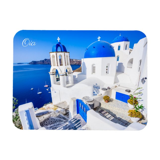 Santorini Magnet (Horisontell)