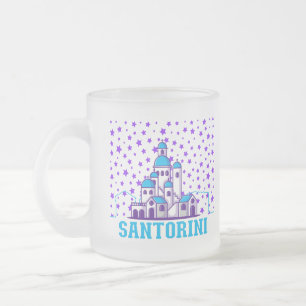 Santorini Memory.b Frostad Glasmugg