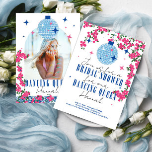 Santorini Musical Bougainvillea möhippa Inbjudningar