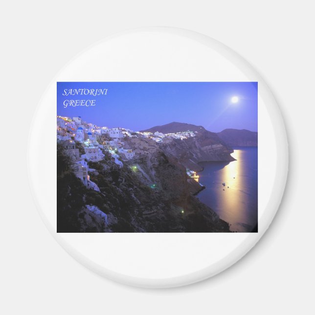 SANTORINI NIGHT MAGNET (Framsidan)