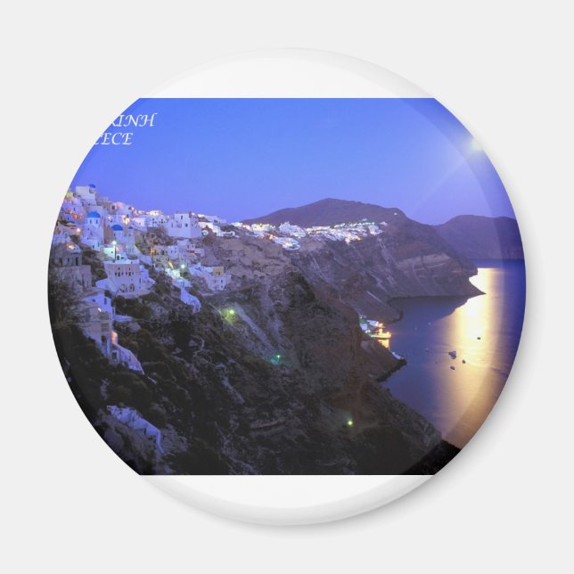 SANTORINI NIGHT MAGNET (Framsidan)