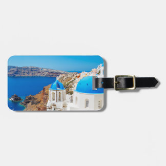 Santorini ö - Caldera, Grekland Bagagebricka