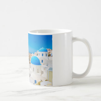 Santorini ö - Caldera, Grekland Kaffemugg