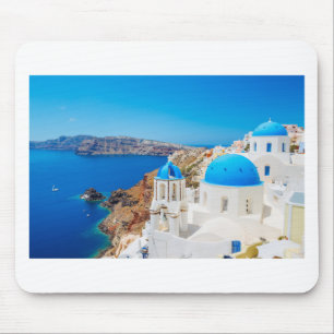 Santorini ö - Caldera, Grekland Musmatta