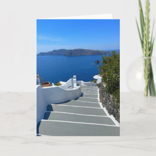 Santorini Oia Greece Photography Kort
