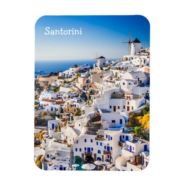 Santorini, Oia Magnet (Vertikal)