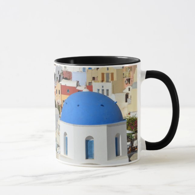 Santorini Oia mugg (Höger)