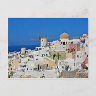 Santorini Oia Vykort