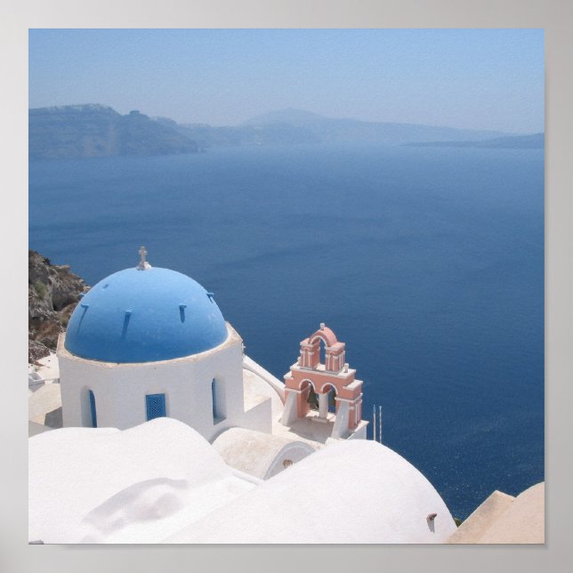 Santorini Poster (Framsidan)