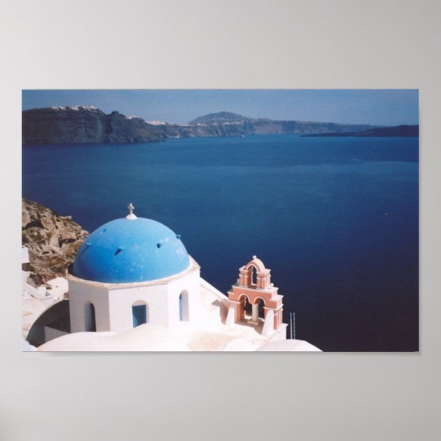 Santorini Poster (Framsidan)