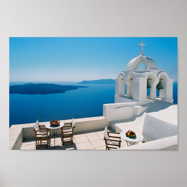 Santorini Poster (Framsidan)