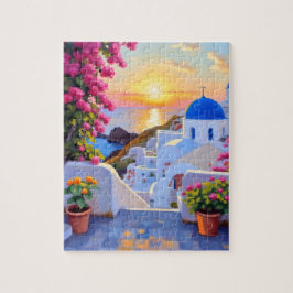 Santorini Puzzle Pussel