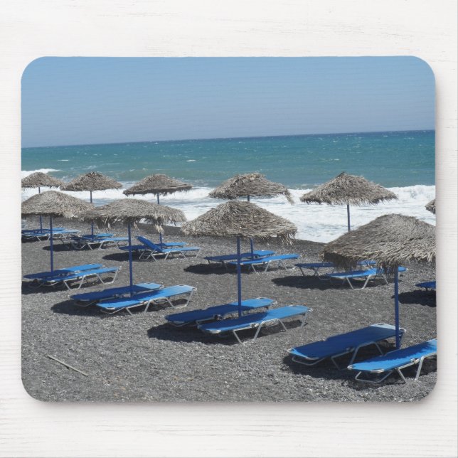 Santorini strand, Grekland Musmatta (Framsidan)