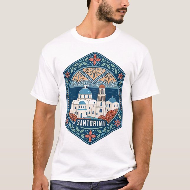 SANTORINI T SHIRT (Framsida)