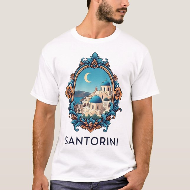 SANTORINI T SHIRT (Framsida)