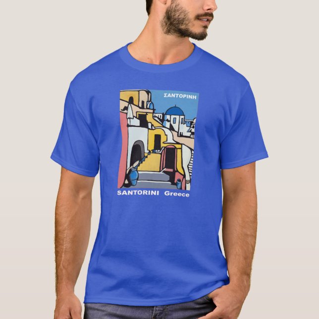 Santorini T-shirt (Framsida)