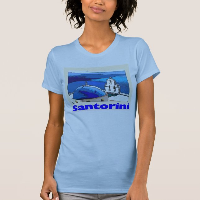 Santorini T Shirt (Framsida)