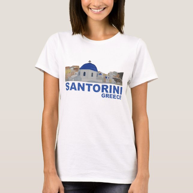 Santorini Tee (Framsida)