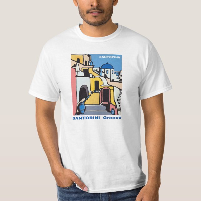 Santorini Tee Shirt (Framsida)