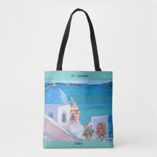 Santorini - tygkasse