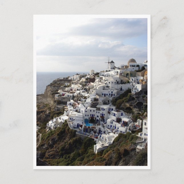 Santorini Vykort (Framsida)