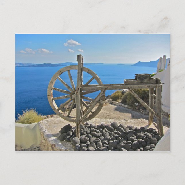 Santorini Vykort (Framsida)