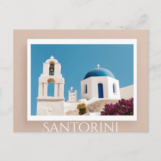 Santorini Vykort (Framsida)