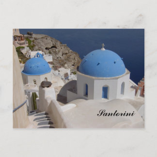 Santorini-vykort Vykort
