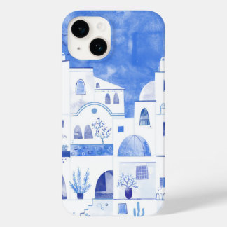 Santorini Watercolor