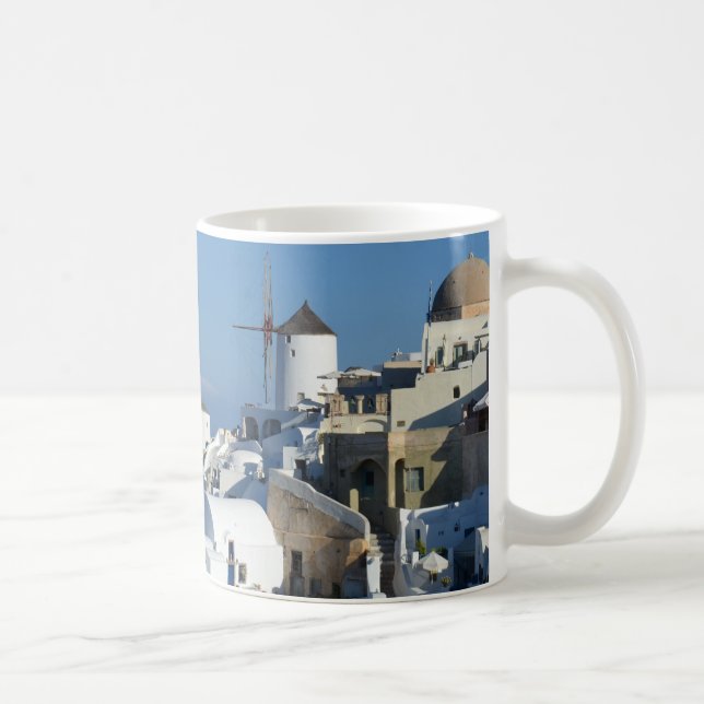 Santorini Windmills Mugg (Höger)