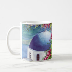 santorinikupolmugg kaffemugg