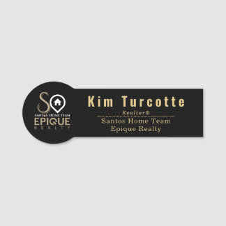 Santos Home Team - Epique Realty Namn bricka Namnbricka