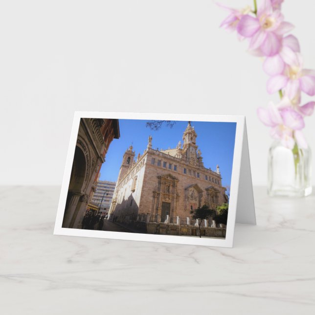 Santos Juanes Church, Valencia City, España Kort (Orkide)