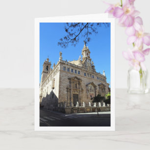 Santos Juanes kyrka, Valencia, Spanien Kort