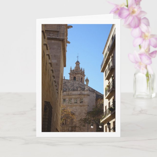 Santos Juanes kyrka, Valencia, Spanien Kort (Orkide)