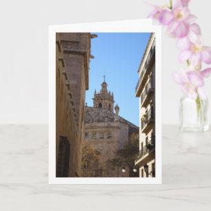 Santos Juanes kyrka, Valencia, Spanien Kort