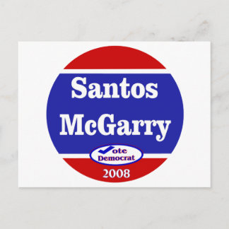 Santos McGarry 2008 Vykort