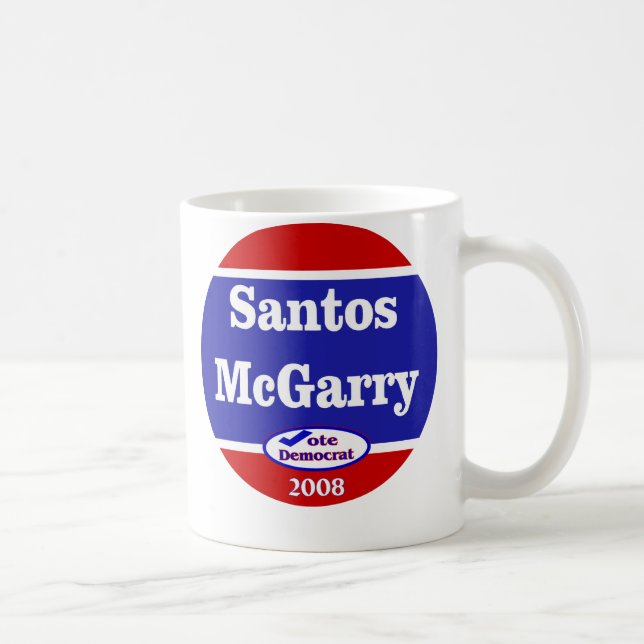 Santos McGarry i 2008 Kaffemugg (Höger)