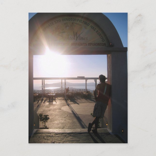 SantoWines Vineyards Vykort (Framsida)