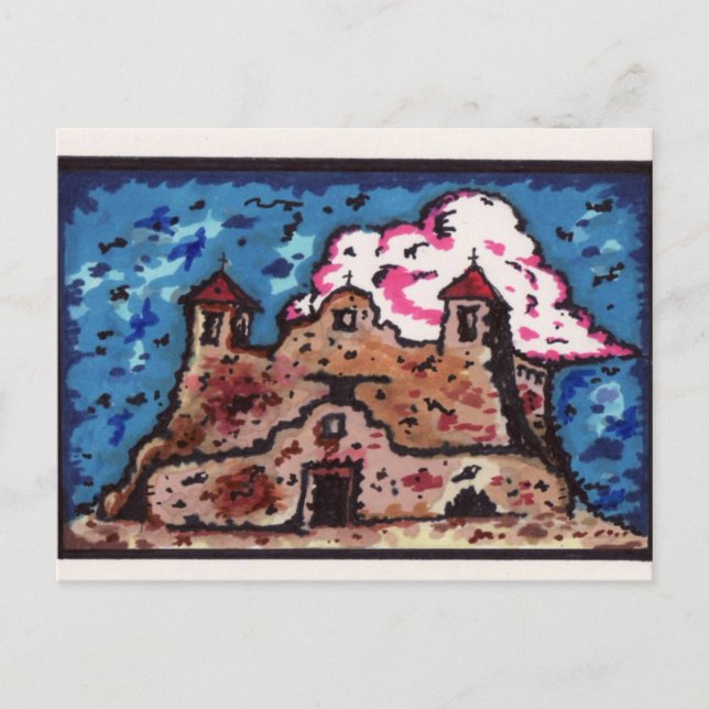 Santuario de Chimayo oily Vykort (Framsida)