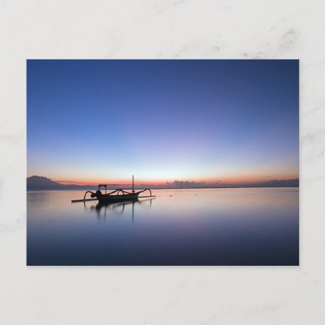 Sanur, Bali, Indonesien Vykort (Framsida)