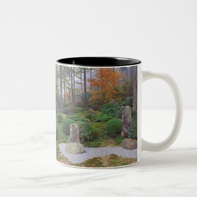 Sanzen-in Temple, Ohara, Kyoto, Japan 4 Två-Tonad Mugg (Höger)