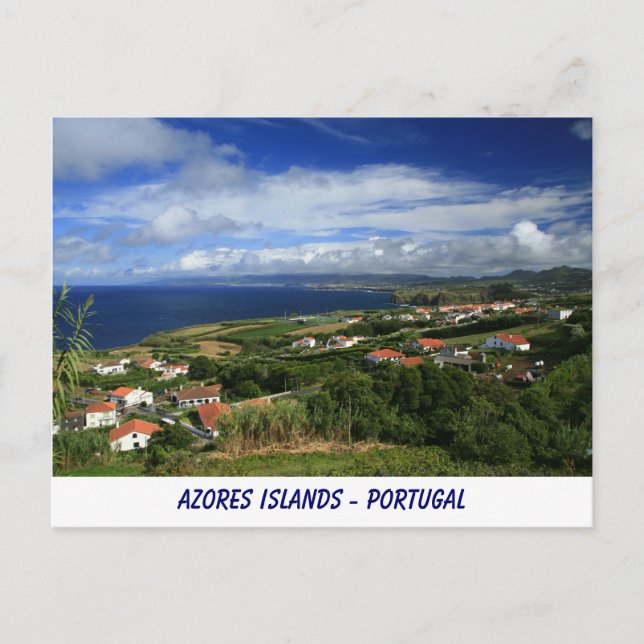 Sao Miguel, Azorerna Vykort (Framsida)