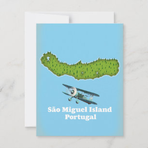 São Miguel-ön Portugals karta